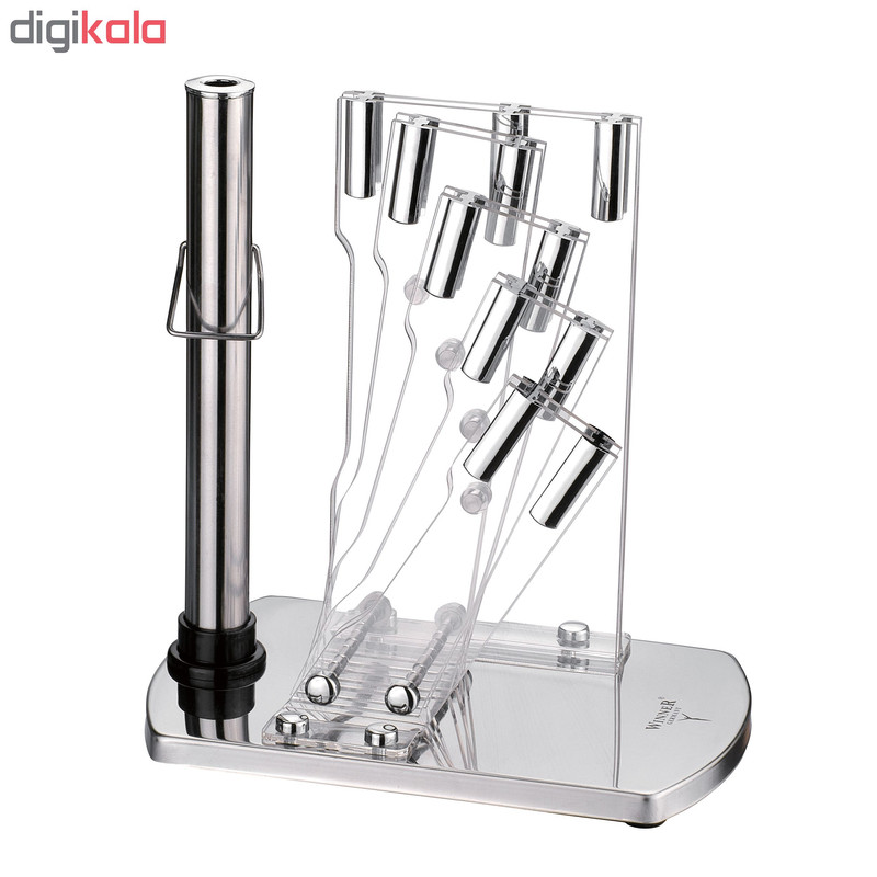 سرویس چاقو آشپزخانه 10 پارچه وینر کد WB7335 به همراه چاقو تیزکن