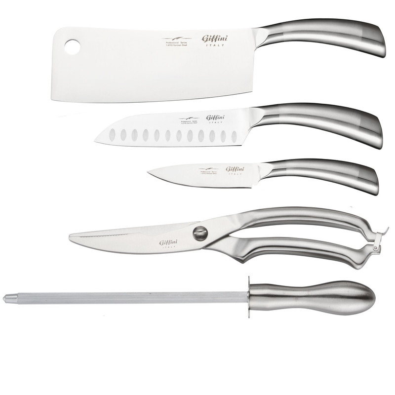 ست چاقو آشپزخانه 5 پارچه جی فی نی مدل 2301