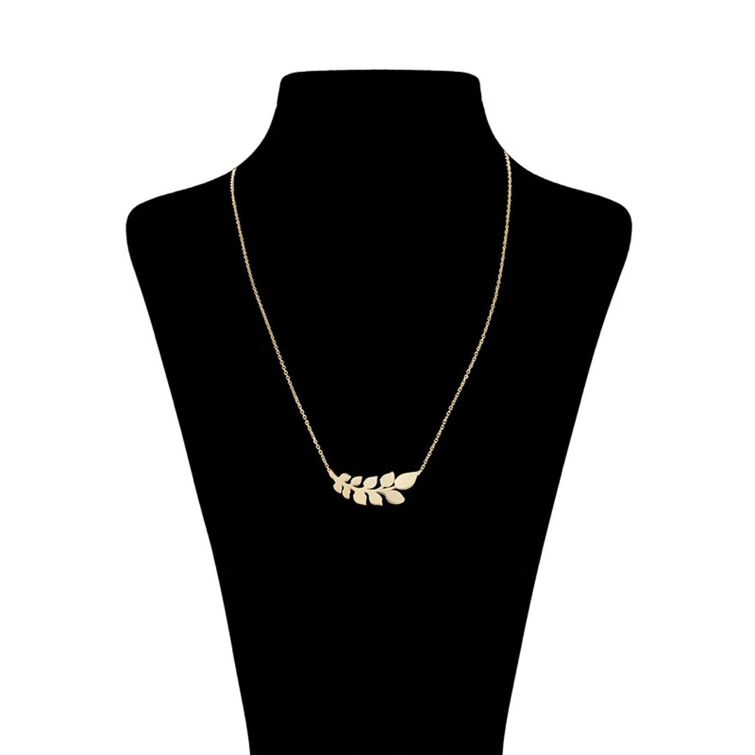 گردنبند طلا 18 عیار شمیم گلد گالری مدل NC70