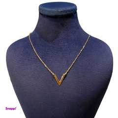 گردنبند طلا 18 عیار شمیم گلد گالری مدل GA38