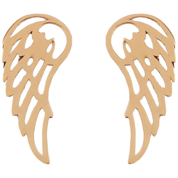 گوشواره طلا 18 عیار زنانه شمیم گلد گالری مدل De5025