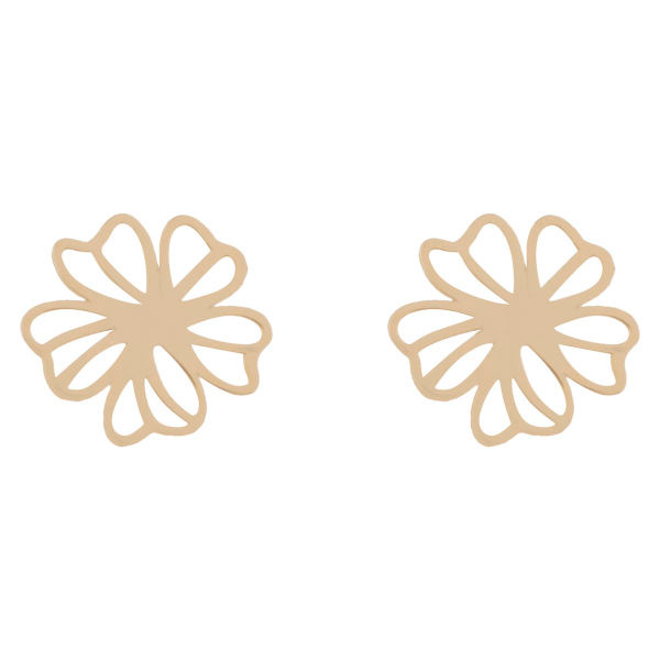 گوشواره طلا 18 عیار شمیم گلد گالری مدل De5012 گوشواره طلا 18 عیار شمیم گلد گالری مدل De5012