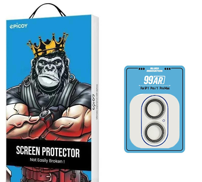 محافظ لنز دوربین اپیکوی مدل Blueo Innovation lens مناسب برای گوشی موبایل اپل iPhone 17