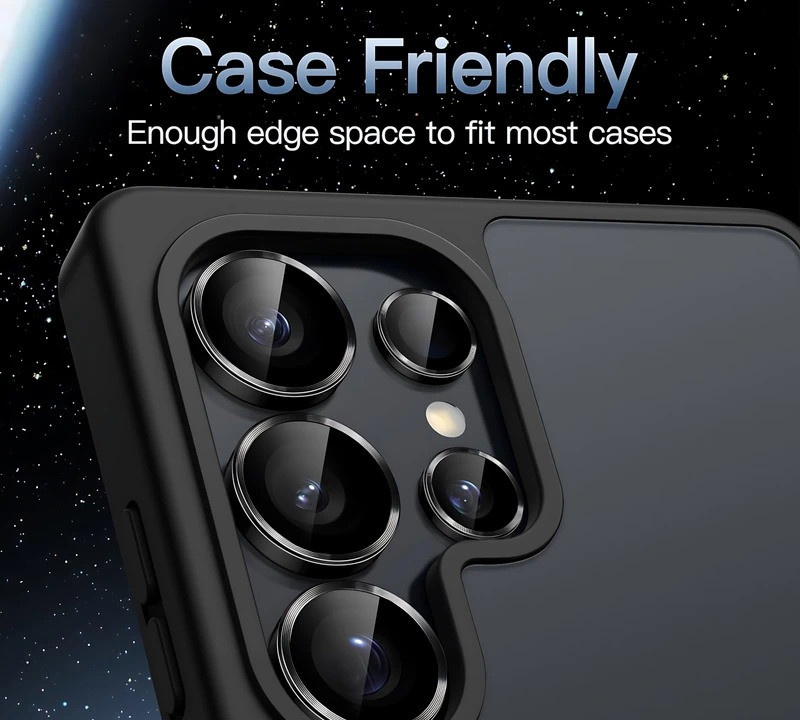 محافظ لنز دوربین اپیکوی مدل Chelipa مناسب برای گوشی موبایل سامسونگ Galaxy S24 Ultra