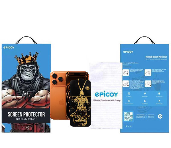 محافظ صفحه نمایش اپیکوی مدل Wukong ESD مناسب برای گوشی موبایل اپل  iPhone 17 Pro / 17 / 16 Pro