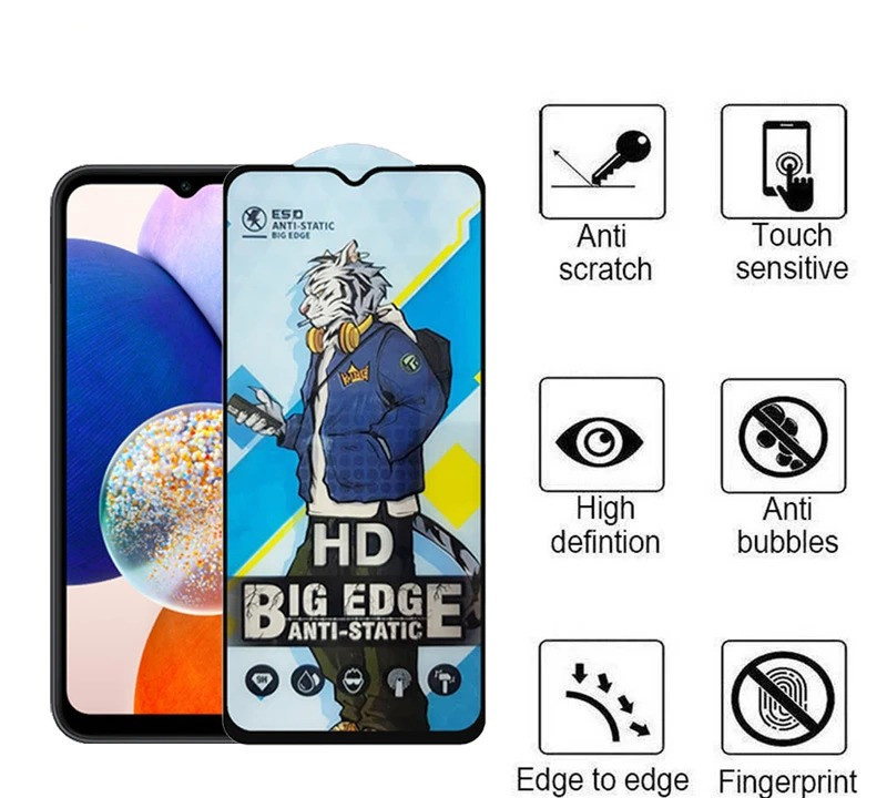 محافظ صفحه نمایش اپیکوی مدل Tiger-Big Edge مناسب برای گوشی موبایل سامسونگ Galaxy A17 / A26 /A16 محافظ صفحه نمایش اپیکوی مدل Tiger-Big Edge مناسب برای گوشی موبایل سامسونگ Galaxy A17 / A26 /A16