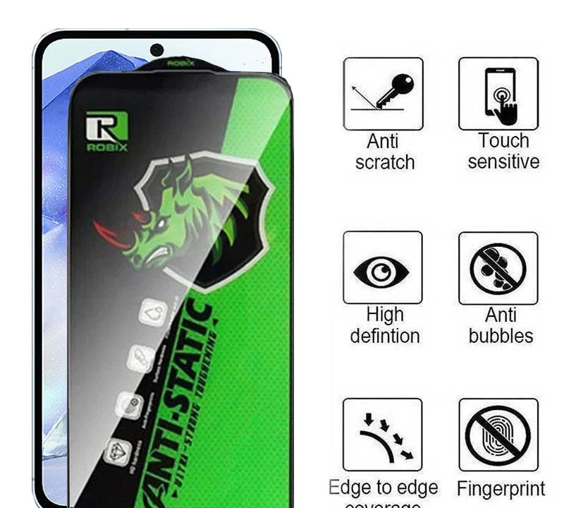محافظ صفحه نمایش اپیکوی مدل Rhino Robix مناسب برای گوشی موبایل سامسونگ Galaxy S25 FE/A55/A35