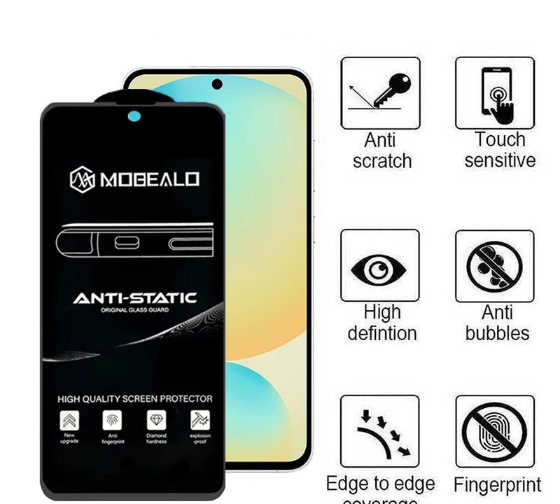 محافظ صفحه نمایش اپیکوی مدل Mobealo مناسب برای گوشی موبایل سامسونگ Galaxy S25 FE/ A55/ A35 محافظ صفحه نمایش اپیکوی مدل Mobealo مناسب برای گوشی موبایل سامسونگ Galaxy S25 FE/ A55/ A35
