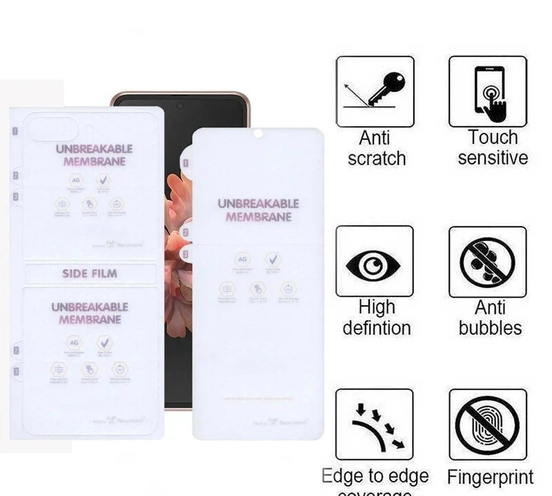 محافظ صفحه نمایش و پشت گوشی اپیکوی مدل Hydrogel-Matte مناسب برای گوشی موبایل سامسونگ Galaxy Z Flip 7 محافظ صفحه نمایش و پشت گوشی اپیکوی مدل Hydrogel-Matte مناسب برای گوشی موبایل سامسونگ Galaxy Z Flip 7