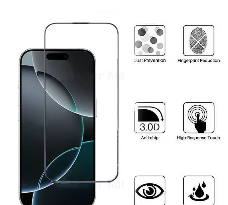 محافظ صفحه نمایش کی -زد دو مدل Full-Glass مناسب برای گوشی موبایل اپل iPhone 15 Pro