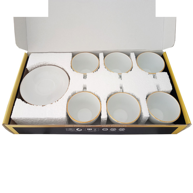 ست فنجان و نعلبکی 12 پارچه مقصود کد FN022