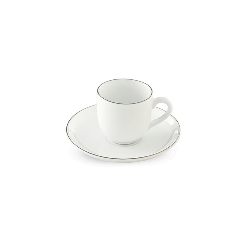 ست فنجان و نعلبکی 12 پارچه قهوه خوری چینی زرین ایران مدل ایتالیا 6 سمن درجه عالی