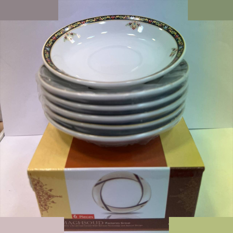 نعلبکی مقصود مدل طوطیا بسته شش عددی