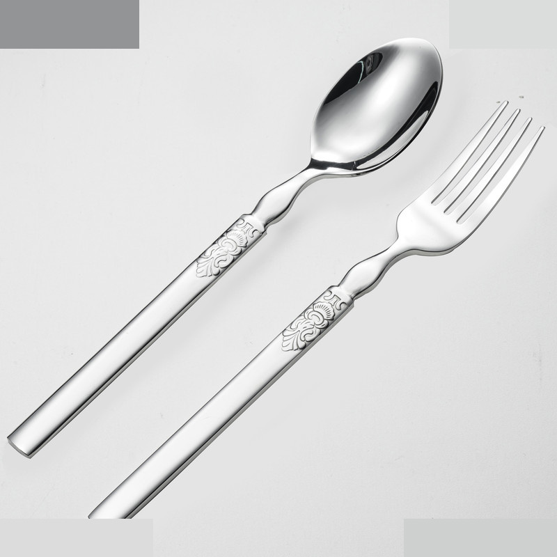 قاشق و چنگال جی فی نی مدل 55 مجموعه 2 عددی قاشق و چنگال جی فی نی مدل 55 مجموعه 2 عددی