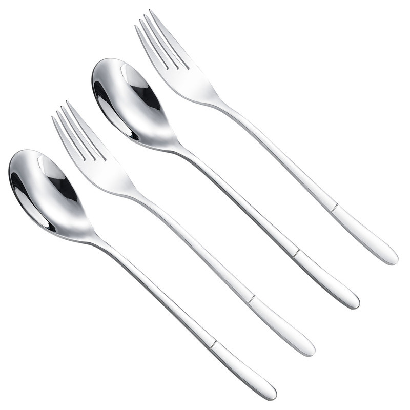 سرویس قاشق و چنگال 4 پارچه 2 نفره جی فی نی مدل 06