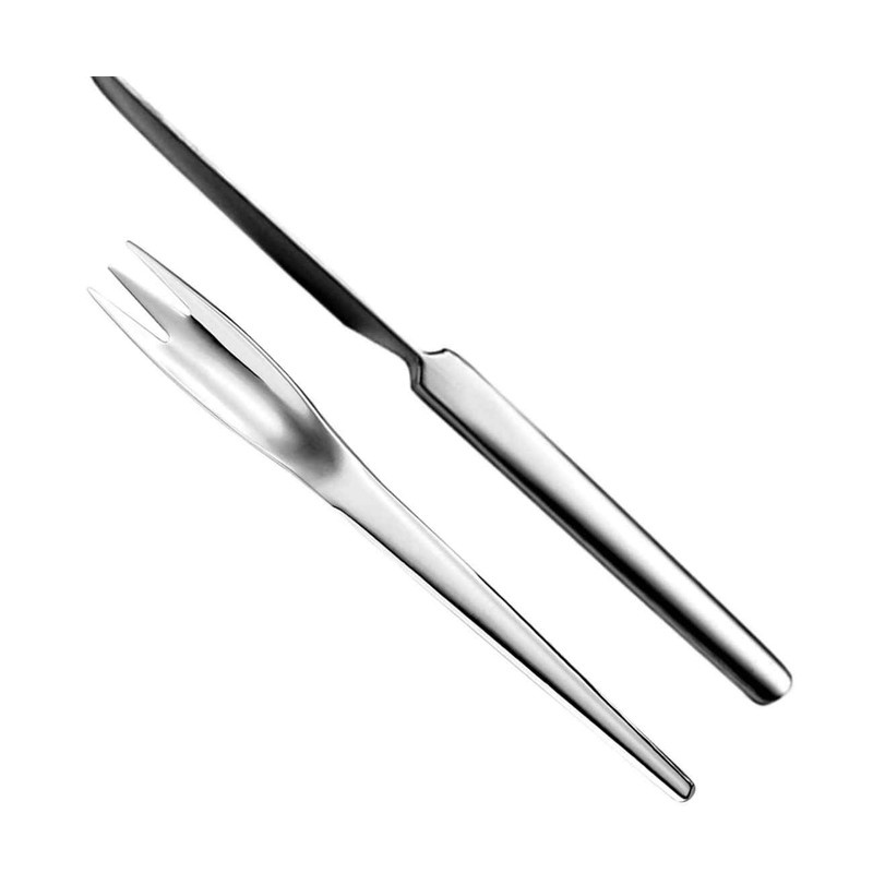 کارد و چنگال میوه خوری جی فی نی مدل 194 مجموعه 2 عددی