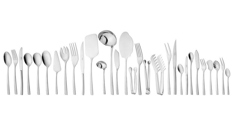 سرویس قاشق و چنگال 116 پارچه ناب استیل مدل Felorance