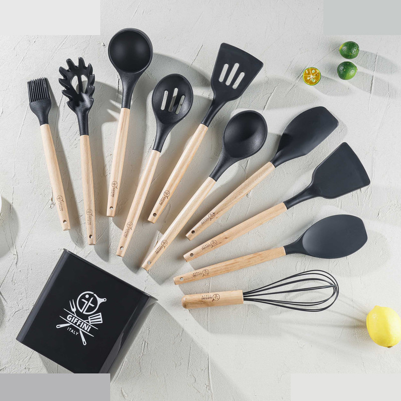 سرویس کفگیر و ملاقه 11 پارچه جی فی نی مدل G-H-11