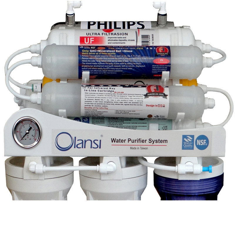 دستگاه تصفیه کننده آب اولانسی مدل REVERSE OSMOSIS AT7950 به همراه کیت نشتی گیر
