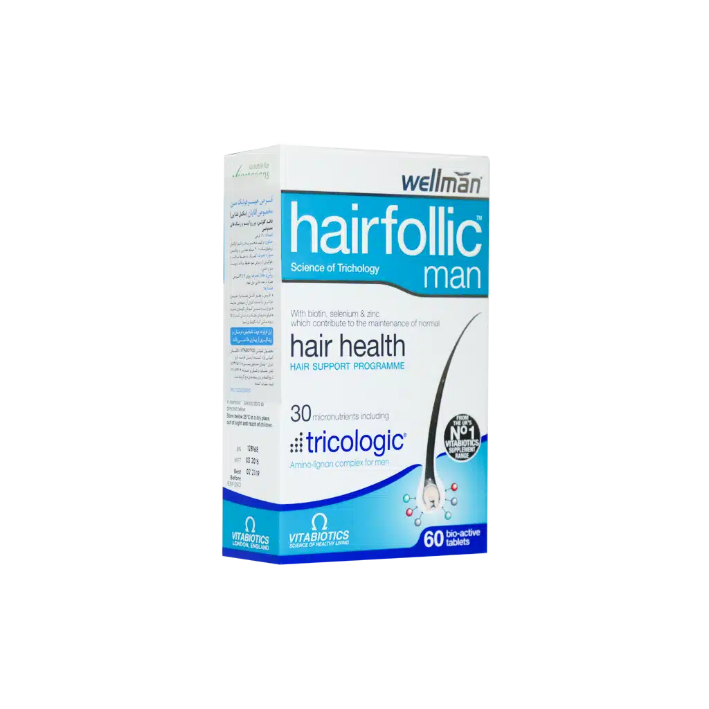 قرص هیرفولیک من ویتابیوتیکس مخصوص آقایان ۶۰ عددی