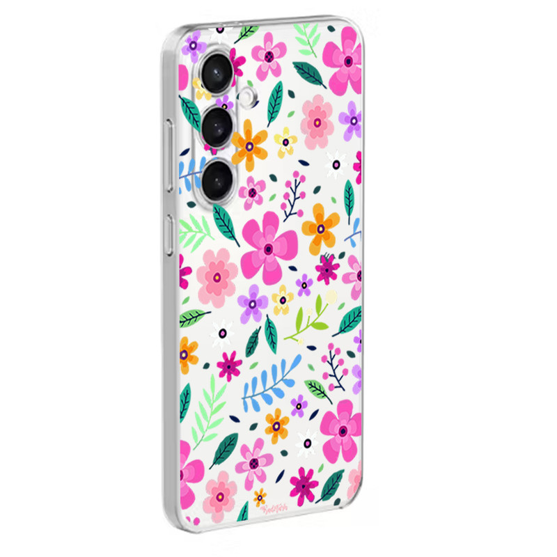 کاور گوشی طرح گل مناسب برای گوشی موبایل سامسونگ Galaxy A56