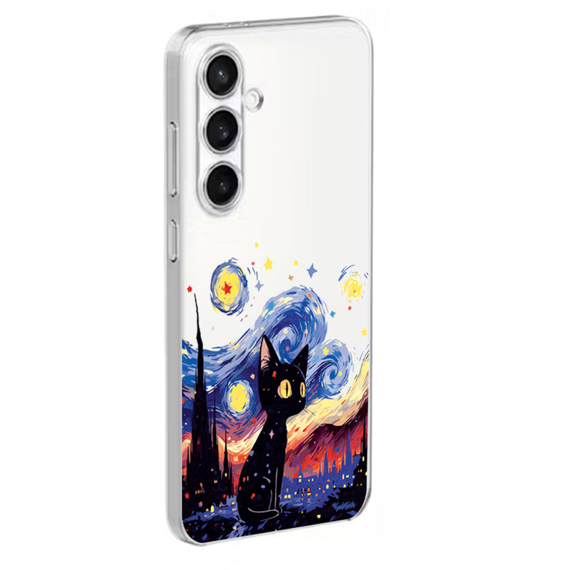 کاور گوشی طرح Black Cat مناسب برای گوشی موبایل سامسونگ Galaxy A36