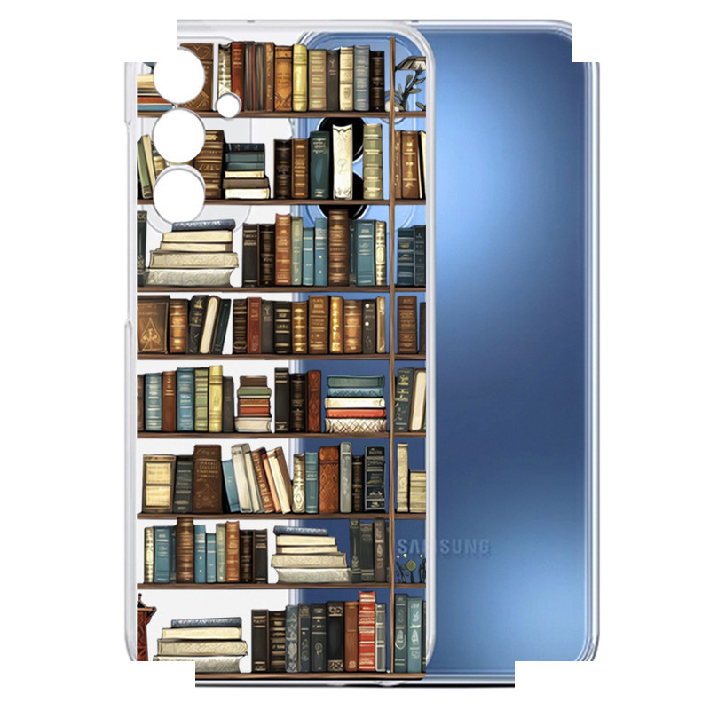 کاور گوشی طرح Library مناسب برای گوشی موبایل سامسونگ Galaxy A35