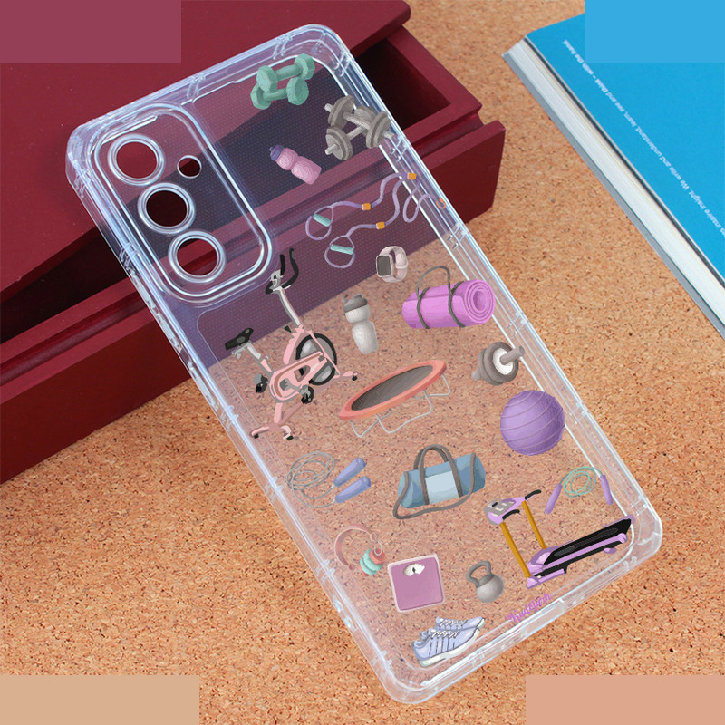 کاور طرح Fitness مناسب برای گوشی موبایل سامسونگ Galaxy A54