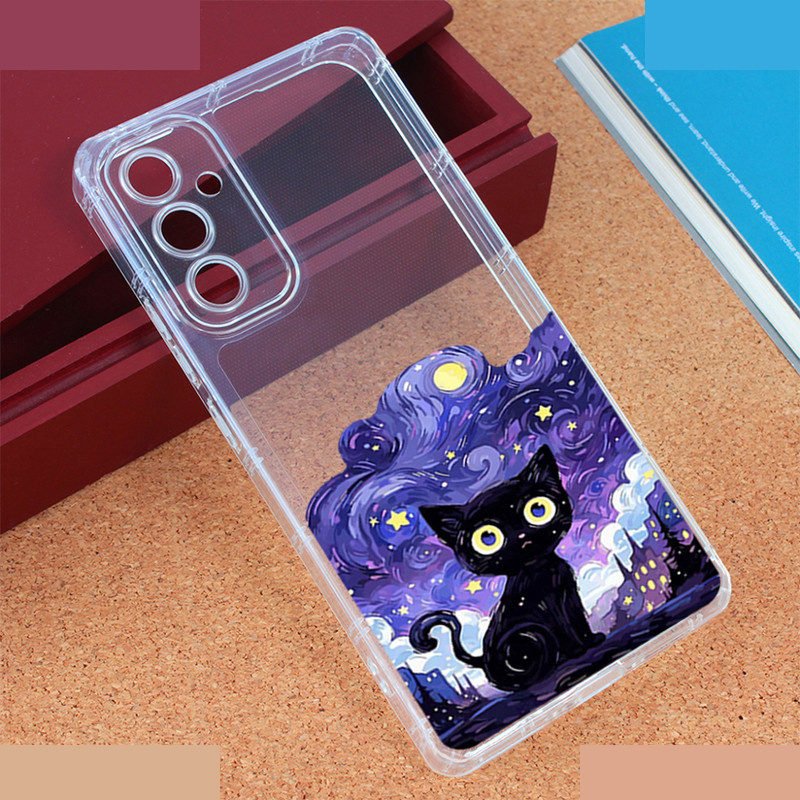 کاور طرح Purole Cat مناسب برای گوشی موبایل سامسونگ Galaxy A54