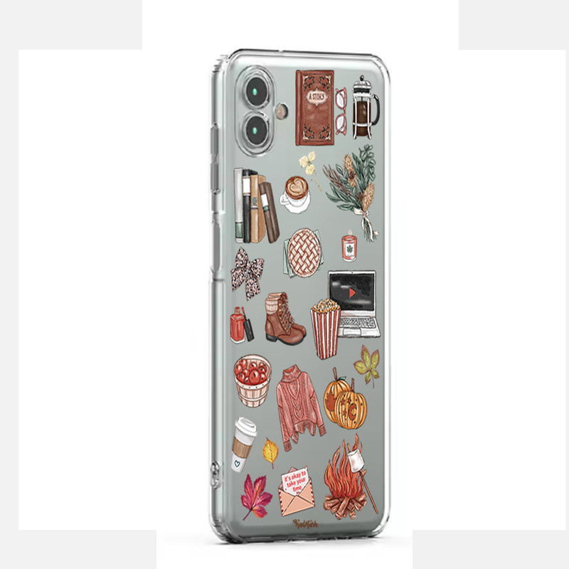 کاور طرح Autumn مناسب برای گوشی موبایل سامسونگ Galaxy A06