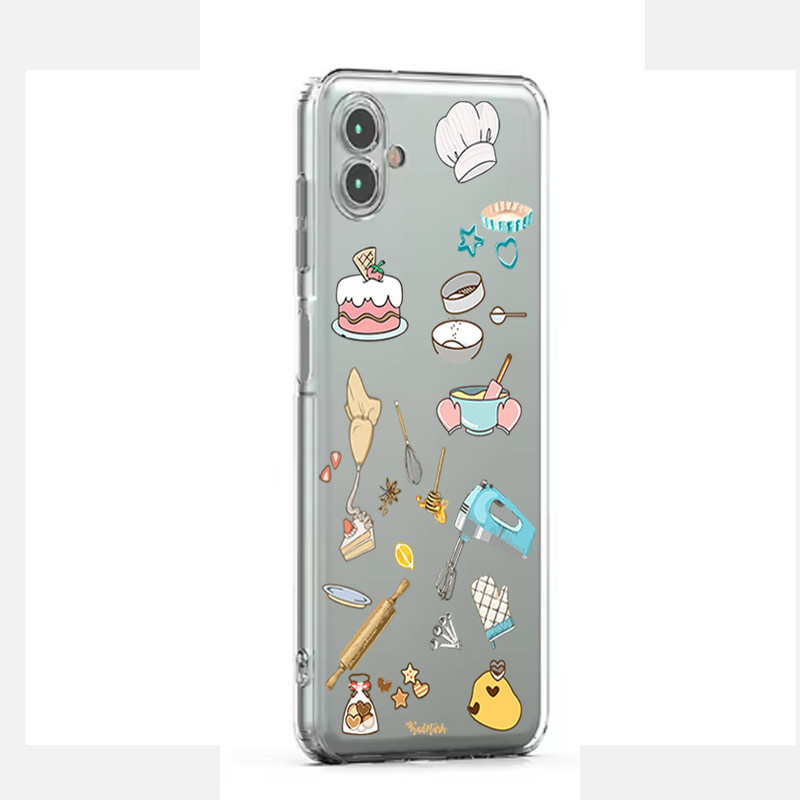کاور طرح آشپزی  مناسب برای گوشی موبایل سامسونگ Galaxy A06