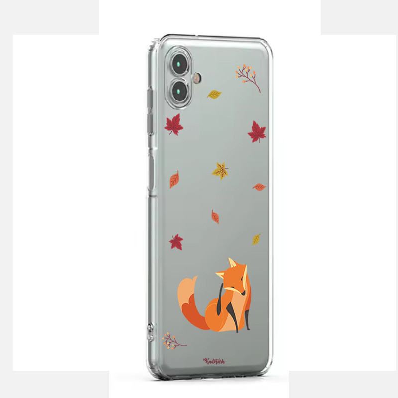 کاور طرح Fox مناسب برای گوشی موبایل سامسونگ Galaxy A06