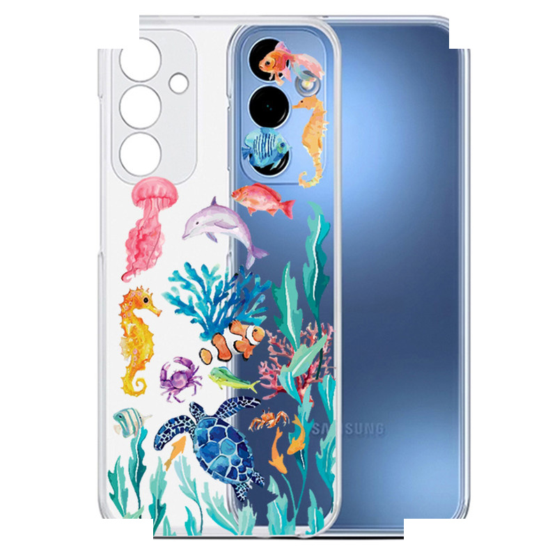 کاور طرح Ocean Eleman مناسب برای گوشی موبایل سامسونگ Galaxy A35