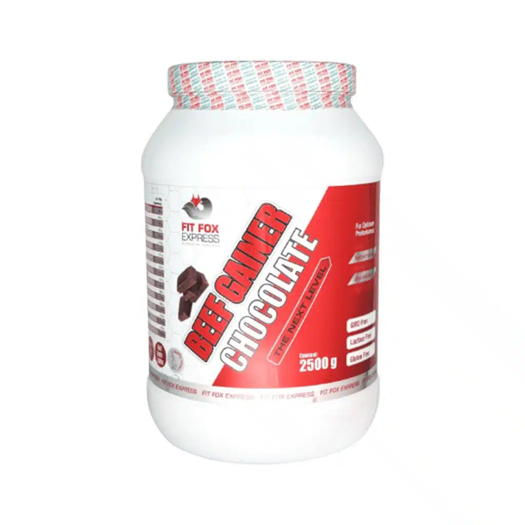 پودر شکلاتی بیف گینر فیت فاکس 2500 گرم