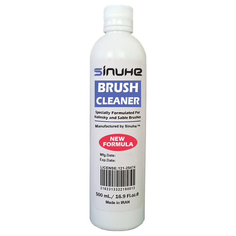 مایع شستشو قلم موی کاشت ناخن سینوهه مدل SB50 حجم 500 میلی لیتر