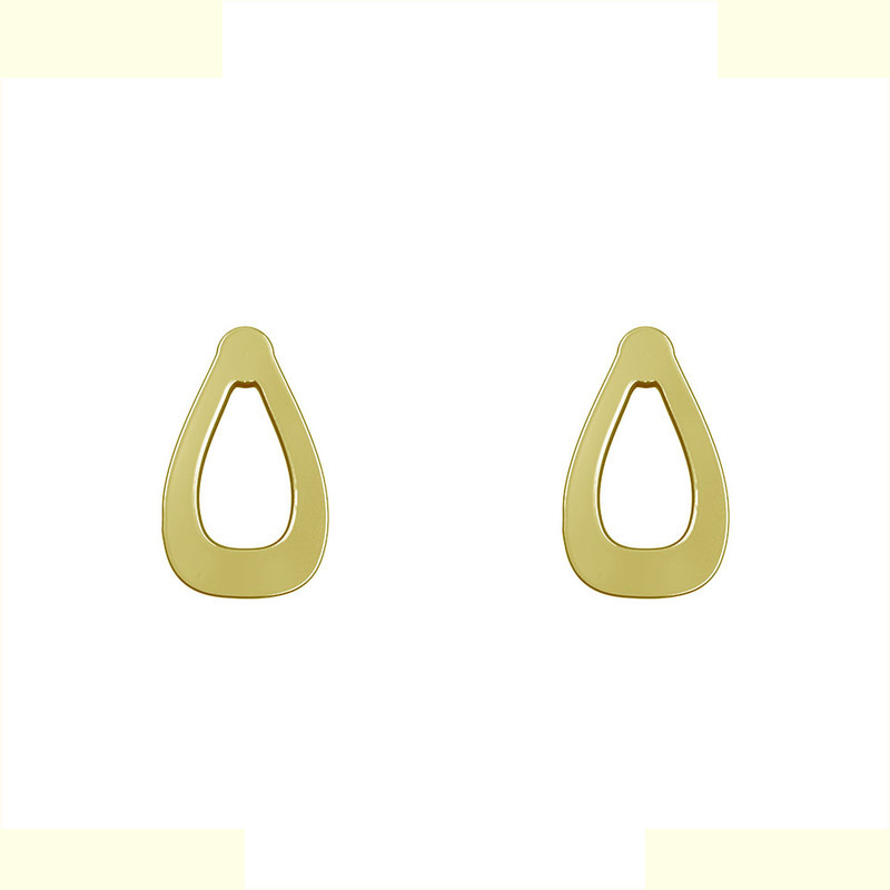 گوشواره طلا 18 عیار زنانه مدوپد مدل اشک کد GA1-11881