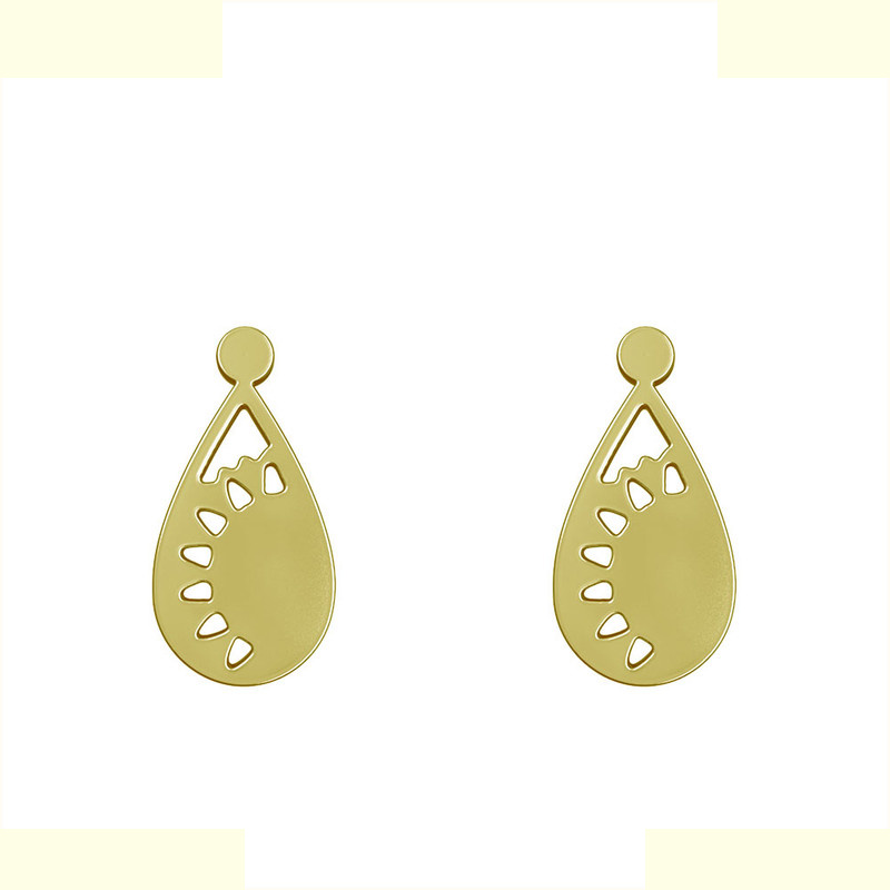 گوشواره طلا 18 عیار زنانه مدوپد مدل گل کد GA1-12113 گوشواره طلا 18 عیار زنانه مدوپد مدل گل کد GA1-12113