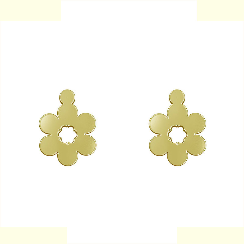 گوشواره طلا 18 عیار زنانه مدوپد مدل گل کد GA1-13048 گوشواره طلا 18 عیار زنانه مدوپد مدل گل کد GA1-13048