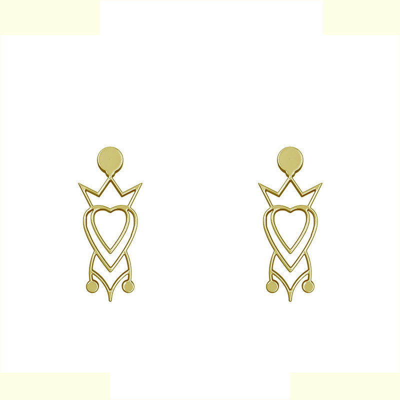 گوشواره طلا 18 عیار زنانه مدوپد مدل هندسی کد GA1-14575 گوشواره طلا 18 عیار زنانه مدوپد مدل هندسی کد GA1-14575