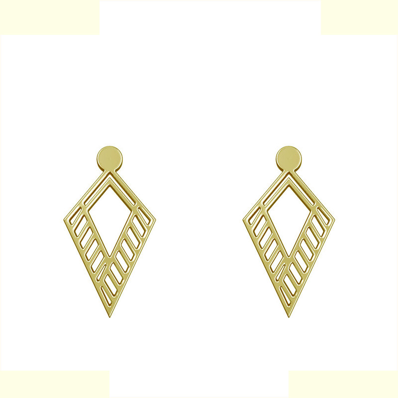 گوشواره طلا 18 عیار زنانه مدوپد مدل هندسی کد GA1-14950 گوشواره طلا 18 عیار زنانه مدوپد مدل هندسی کد GA1-14950