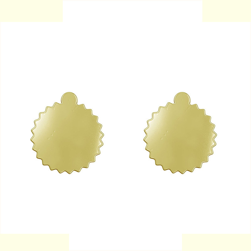 گوشواره طلا 18 عیار زنانه مدوپد مدل ستاره کد GA1-15617