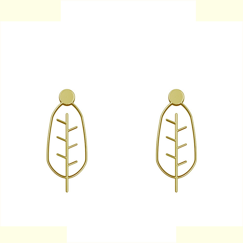 گوشواره طلا 18 عیار زنانه مدوپد مدل درخت کد GA1-15845