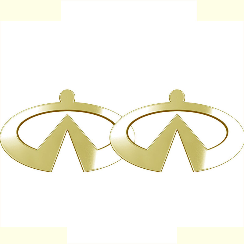 گوشواره طلا 18 عیار زنانه مدوپد مدل اینفینیتی کد GA1-16211