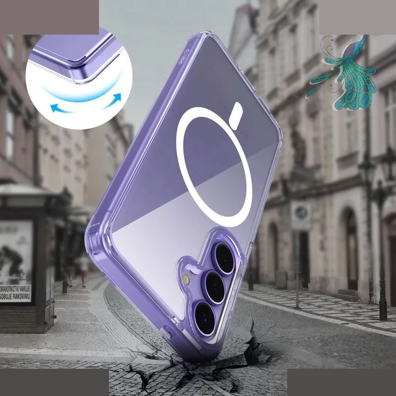 کاور گوشی موبایل سامسونگ Galaxy A15 پیکوک مدل Clear Magsafe