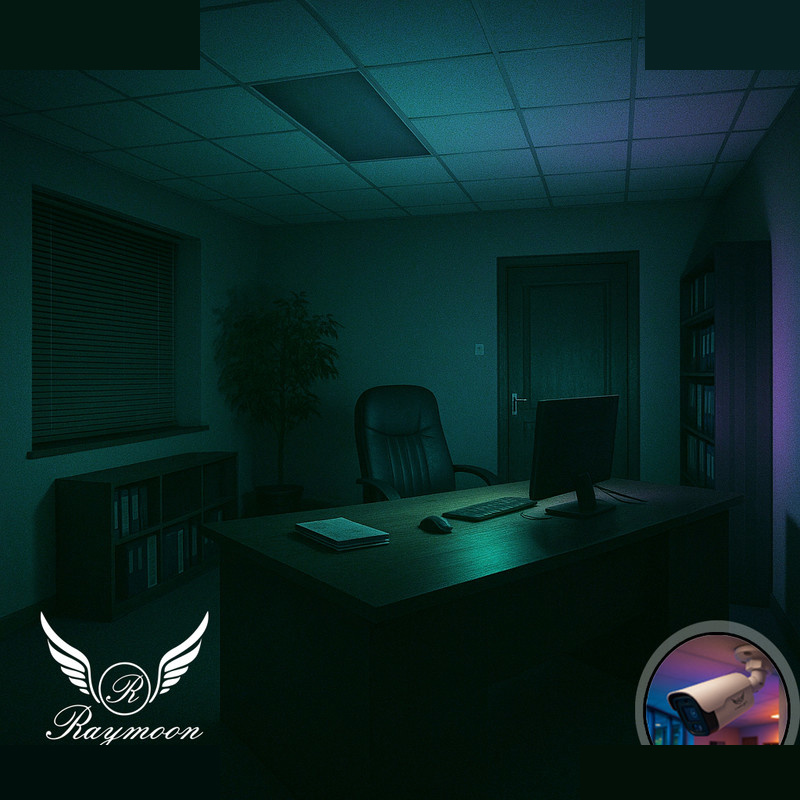 دوربین مداربسته تحت شبکه رایمون مدل پنج مگاپیکسل کد POE-8235 بسته دو عددی