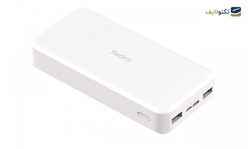 پاوربانک شیائومی مدلpb200lzm Redmi ظرفیت 20000 میلی آمپرساعت