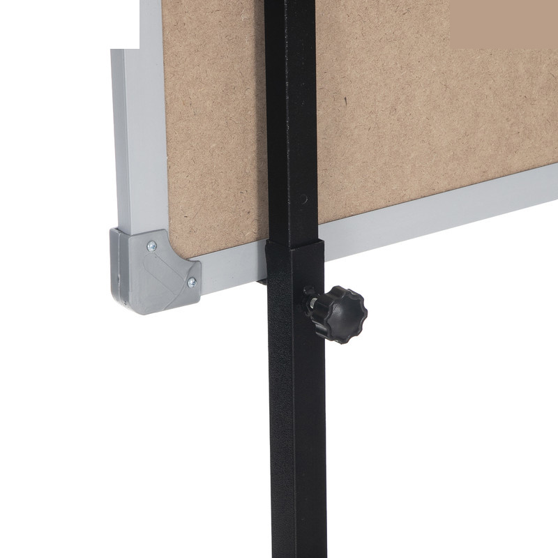 تخته وایت برد آسابرد مدل مغناطیسی سایز 80×100 سانتی متر به همراه پایه نگهدارنده