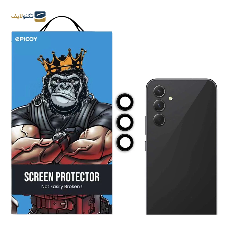 gallery-محافظ لنز دوربین گوشی سامسونگ Galaxy A14 اپیکوی مدل 3D-Clear copy.png