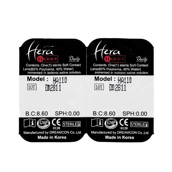 لنز چشم گریس هرا شماره 01 مدل HA 110 رنگ خاکستری