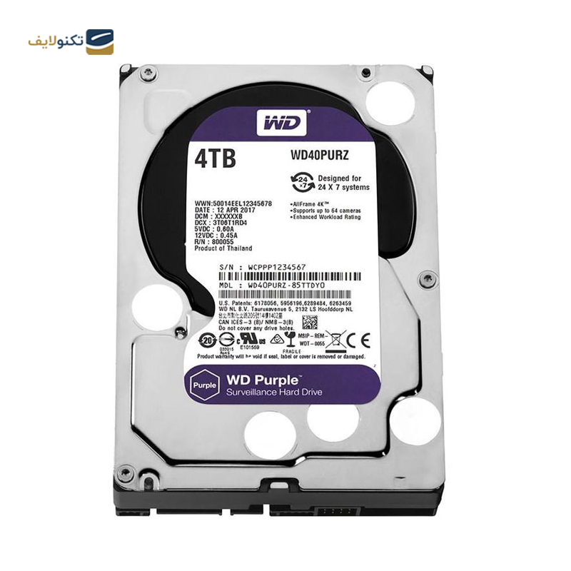 gallery- هارددیسک اینترنال وسترن دیجیتال مدل Purple WD101PURP ظرفیت 10 ترابایت copy.png